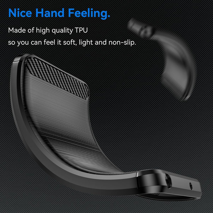3-in-1 Case with Tempered Glass with Phone holder Ring for Samsung Galaxy A03 Core Case Screen Protector for Samsung Galaxy A03 Core, Slim Fit Soft TPU Shockproof Anti-Scratch Phone Case Cover - Black