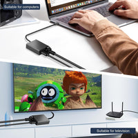 ARCELI Ethernet Adapter for Fire TV Stick- Micro USB to RJ45 Ethernet Network Adapter Compatible with 4K Fire Stick, Chromecast, Google Home Mini and More Streaming TV Sticks Up to 100 Mbps