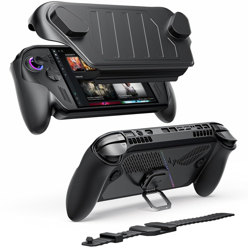 JSAUX Protective Case NO STAND for ROG Xbox Ally/Ally X Full Cover Detachable Front Kickstand Black