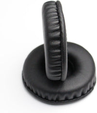 Replacement Earpads Leather Ear Cushions Spare Ear Pads Kit fit for Universal Diameter 55MM(1Pair Black)