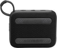 JBL GO 4 Ultra-Portable Bluetooth Speaker with Big JBL Pro Sound and Punchy Bass, PlaytimeBoost, Waterproof Design and 7-Hour Playtime, Black