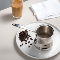 Turkish Coffee Pot Stainless Steel 500ml â IMEEA Milk Warmer