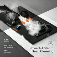 Portable Handheld Steam Cleaner 1.2L Fast Heating MultipurposenWhite
