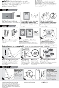 3m Command Narrow Picture Hanging Strips Damage-free Adhesive â White 4 pairs