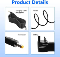 Xahpower 6V Charger for Omron Blood Pressure Monitor, Power Supply Adapter for X3 Comfort, X2 Basic, X7 Smart, M2, M2 Basic, X2 Smart, M4, M7 Intelli IT, M3, M3 Comfort, M6, M10-IT, X4 Smart