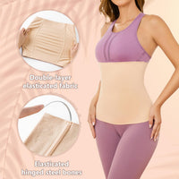 SURE YOU LIKE Waist Trainer for Women Postpartum Recovery Belt Seamless Shapewear for Women Tummy Control Body Shaper,1 pcsÃ¯Â¼ÂSkin,S=UK 8-10 Beige