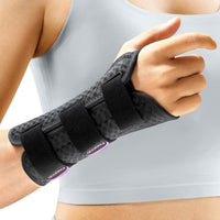 Wrist Support Brace Adjustable Removable Stays Breathable MEDIUM Left/Right M BLACK
