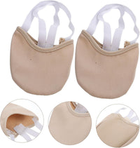 Half Sole Ballet Shoes for Women and Girls â Skin Colour Size S