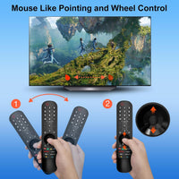 Magic Remote for LG-Smart-TV-Remote-Control,Replacement for MR24GA MR23GA MR22GN MR21GA,Suitable for LG UHD OLED QNED NanoCell 4K 8K Smart TV,with Pointer and Voice Function