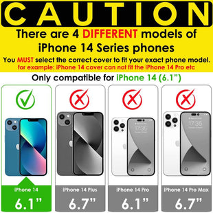 TECHGEAR iPhone 14 Leather Wallet Case, Flip Protective Case Cover with Wallet Card Holder, Stand & Wrist Strap - Rose Gold PU Leather with Magnetic Closure for iPhone 14 6.1"