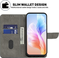 KEDBBAO Case for Samsung Galaxy A25 5G Case with Pattern, Credit Card Holder Magnet Wallet Protective PU Leather Case for Samsung A25 Phone Case, Black Horse