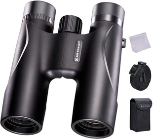 K&F CONCEPT12x32 Compact Binoculars for Kids and Adults, with BAK4 prism, FMC Lens, IP65 Waterproof & Neck Strap for Bird Watching Hunting Travel Camping Stargazing