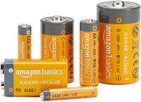 Amazon Basics 60-Pack AA Alkaline High-Performance Batteries, 1.5 Volt, 10-Year Shelf Life