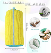 Shoe Washing Machine Bag 360Â° Deep Cleaning Laundry Bag with Zipper â Portable