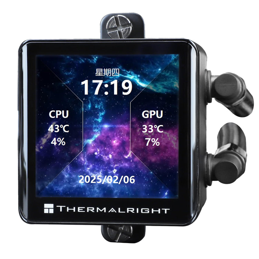 Thermalright Frozen Vision 360 READ DESC Liquid CPU Cooler with 12cm PWM Fan Black
