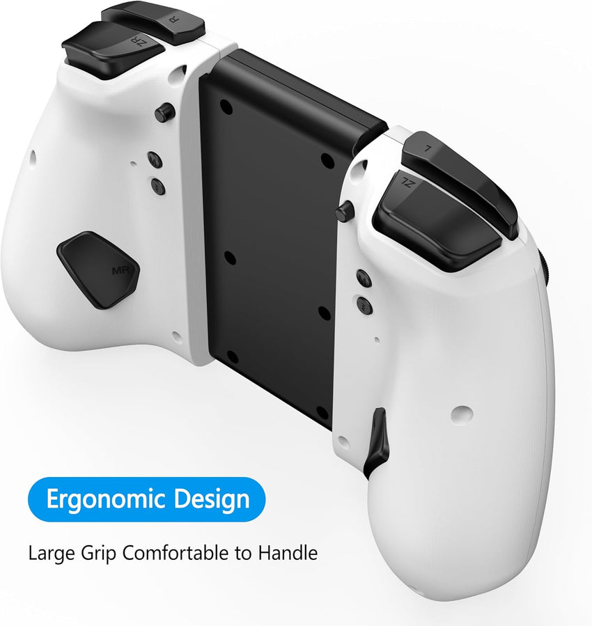 Wireless Pro Controller for Nintendo Switch Split-Design 8-RGB Adjustable Turbo For Switch