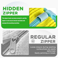 Shoe Washing Machine Bag 360Â° Deep Cleaning Laundry Bag with Zipper â Portable