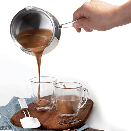 Turkish Coffee Pot Stainless Steel 500ml â IMEEA Milk Warmer