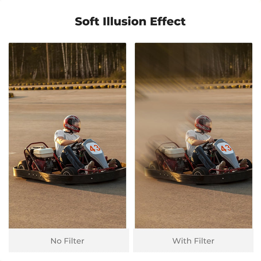 K&F CONCEPT 100mm Handheld K9 Glass Drag Prism Filter