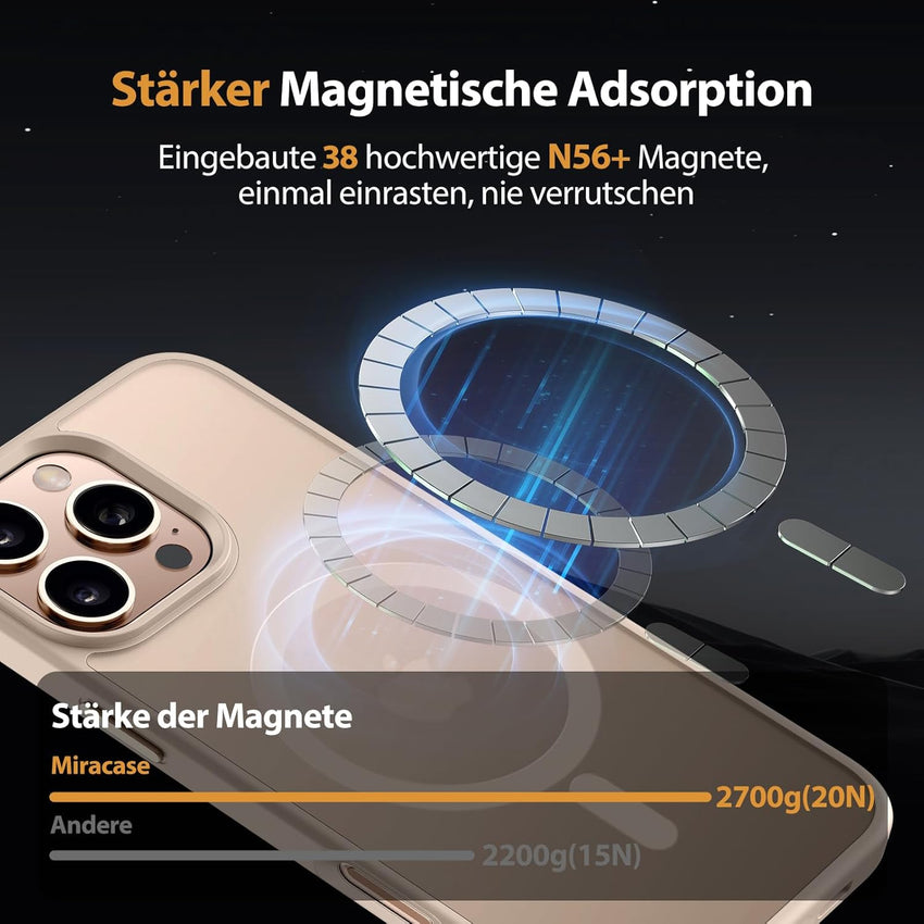 iPhone 17 Pro Max Case with MagSafe and Shockproof Protection â Blackcurrant