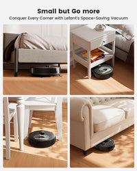 Lefant M210 Robot Vacuum READ DESC USED FLOOR MODEL 2200Pa Slim 7.8cm Self-Charging Wi-Fi App Alexa - M210