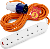 1 METER GADLANE Camping Electric Hook Up Cable - 1M Electric Hook Up for Camping