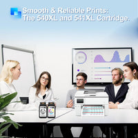 540XL 541XL Twin Pack Replacement for Canon 540 and 541 Ink Cartridges PG-540XL Black CL-541XL Colour Printer ink 540 541 XL, Compatible with Canon Pixma TS5150 TS5151 Ink Cartridges, MG3650S printer