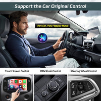 Wired to wireless CarPlay box, wireless CarPlay adapter, keeps the original CarPlay function