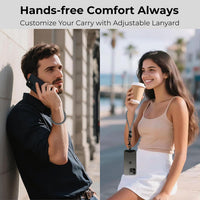 Phone Wrist Strap Lanyard Anti-Theft Glow in the Dark â Black-White
