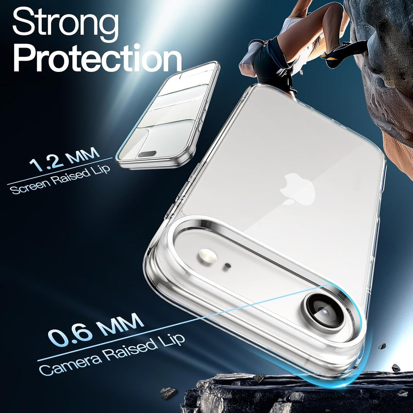JETech Case for iPhone Air, Anti-Yellowing, Clear