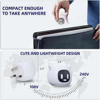 Wireless Electric Toothbrush Wall Charger Compatible with Oral-B/Philips Sonicare/AquaSonic,Universal Compatibility for Inductive Electric Toothbrush Models, IPX7 Waterproof, Portable (White1)
