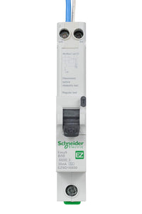 Schneider Electric RCBO Residual Circuit Breaker 1P 50A 30mA Type A B-curve â EZ9D16850