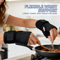 Thumb Splint Support Adjustable Immobiliser for Arthritis & Carpal Tunnel Black Universal