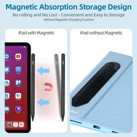 TQQ Pencil for iPad (2018-2025), Pixel-Perfect Precision, Tilt Sensitivity & 2X Faster Charge, Compatible Apple iPad 11/10/9/8/7/6th Gen, Pro 12.9/11/13 Inch M4, Air 3/4/5/M2/M3, Mini 5/6
