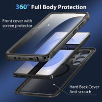 Magnetic Full-Body Case Samsung Galaxy S26 Ultra IP68 Shockproof 360Â° Protector Black