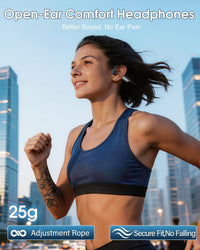Open Ear Air Conduction Headphones Dual Mode Bluetooth 6.0