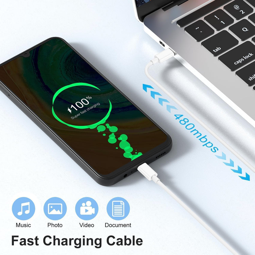 2 Pack iPhone 17 16 15 Fast Charger Plug and Cable,USB C Wall Plug with USB C to C Cable Lead Original 1.8M for Apple iPhone 17 Pro Max/17 Pro/17 Air/iPhone 16 Pro/16 Pro Max/15 Plus/15 Pro Max/iPad