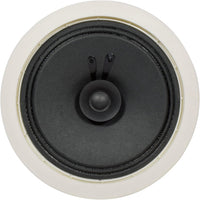 Adastra | Flush-Mount 100V Ceiling Speaker supplied singularly with Selectable 3 to 6W Output in a Clean White Finish