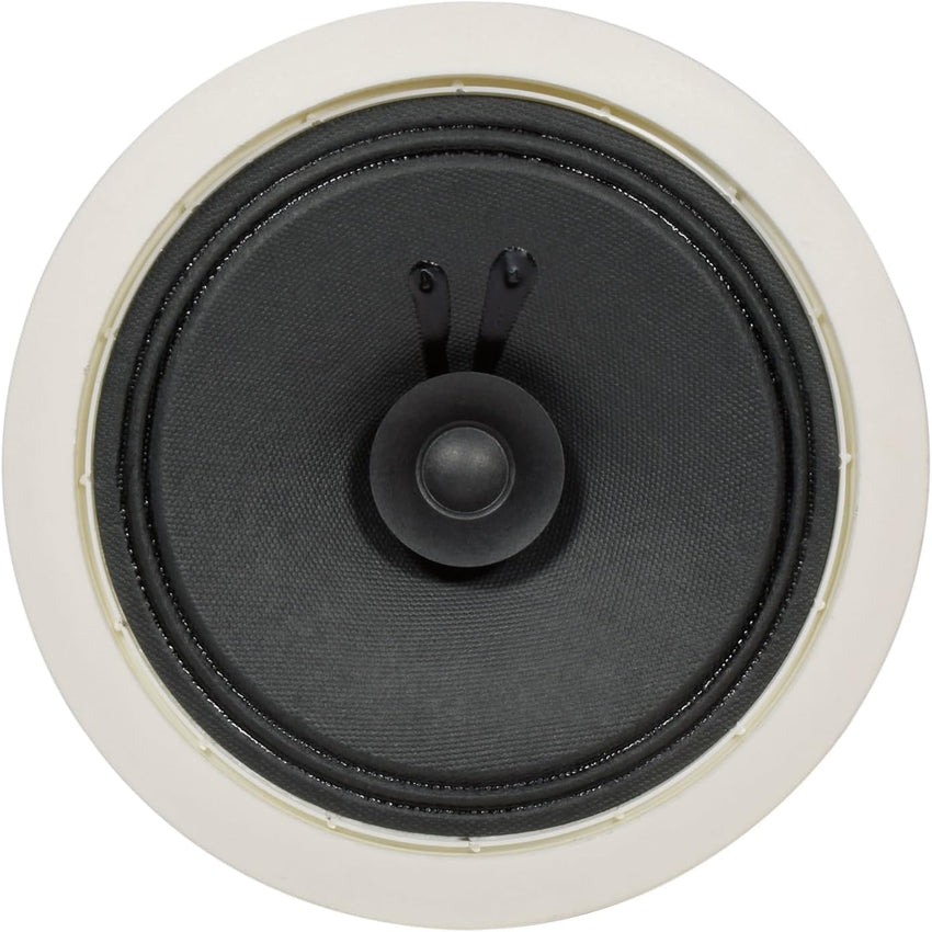 Adastra | Flush-Mount 100V Ceiling Speaker supplied singularly with Selectable 3 to 6W Output in a Clean White Finish