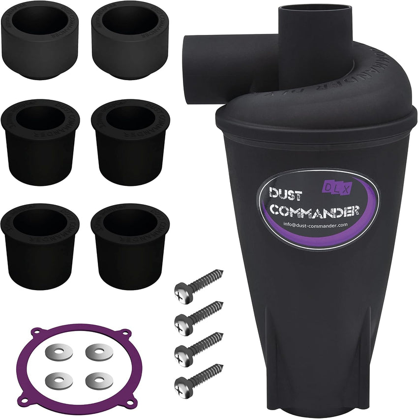DUST COMMANDER DLX ESD MKII Professional Cyclone Dust Extractor/Filter/Separator - antistatic