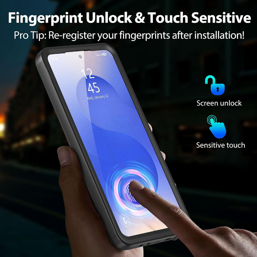 Magnetic Full-Body Case Samsung Galaxy S26 Ultra IP68 Shockproof 360Â° Protector Black
