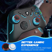 AXFEE 24PCS Thumb Grips Compatible with PS5&PS4 Controller, Silicone Non-slip Thumb Cap, Joystick Controller Protection, Thumbstick Caps Compatible for PS5/4/XBOX ONE/XBOX 360/XBOX SERIES X/SWITCH PRO