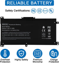 BK03XL HSTNN-LB7S UB7G Battery for HP Pavilion X360 14-BA 14M-BA Series 14-BA253CL 14M-BA114DX 14M-BA011DX 14-BA1XX 14-BA2XX 14-BA153CL 14-BA125CL 14M-BA013DX 14-BA175NR 14M-BA1XX 14M-BA0XX 916811-855