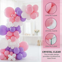 Removable Balloon Glue Dots Extra Strong Double-Sided Sticky Spots 600pc Removable Adhesive â Clear