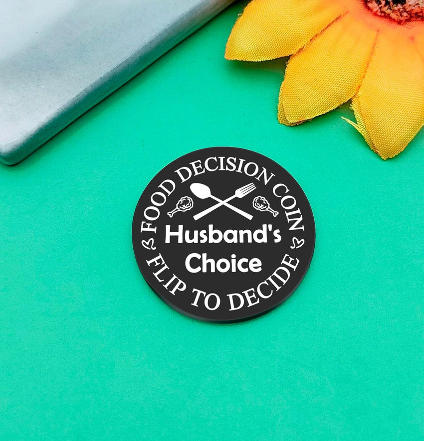 Funny Flip Coin Pocket Hug Token Couples Gift Engraved Message â Silver