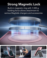 ESR for iPhone 16 Pro Case (4 in 1) Set, Translucent Matte Case with Screen Protector, Compatible with MagSafe, Military-Grade Protection, Classic Series, Frosted Pink