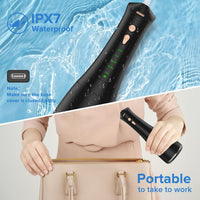 Water Flosser Cordless Rechargeable 2000mAh 5 Modes 5 Tips 300ml IPX7