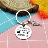 Vet Tech Keyring Appreciation Gift for Veterinary Technician ÃÂ¢ÃÂÃÂ One Size