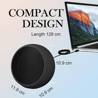 Mini Portable Computer Speakers USB Powered with Enhanced Bass Ã¢ÂÂ Black