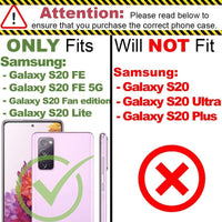 LeYi for Samsung Galaxy S20 FE 5G Case and 2 Tempered Glasss Screen Protector,Ring Holder Military Grade Protective Shockproof Tough Armour Hard Phone Cover for Samsung S20 FE 5G Black